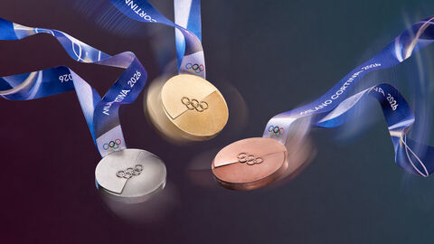Olympische Medaillen - Mailand Cortina 2026