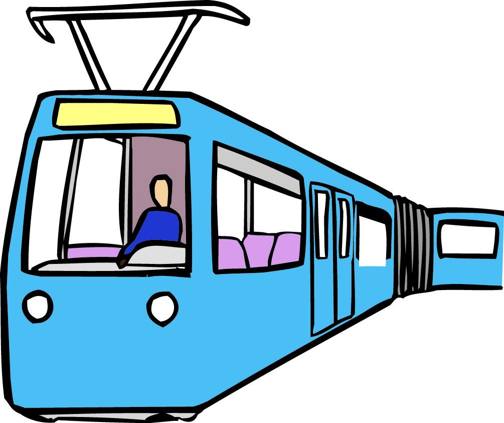 Eine Straßen-Bahn